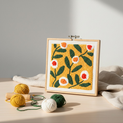 Punch Perfect – create your own textured Art | Punch Needle DIY-Kit