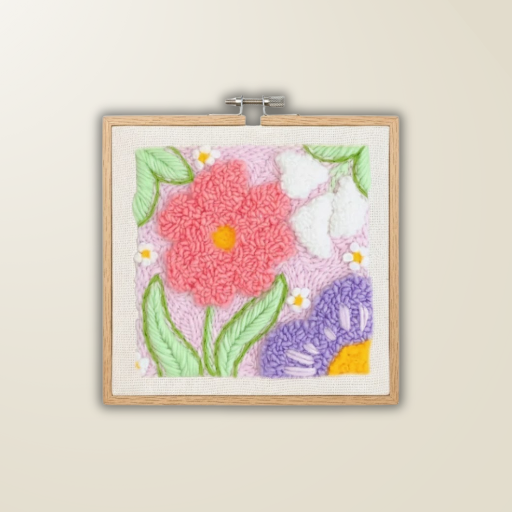 Punch Perfect – create your own textured Art | Punch Needle DIY-Kit