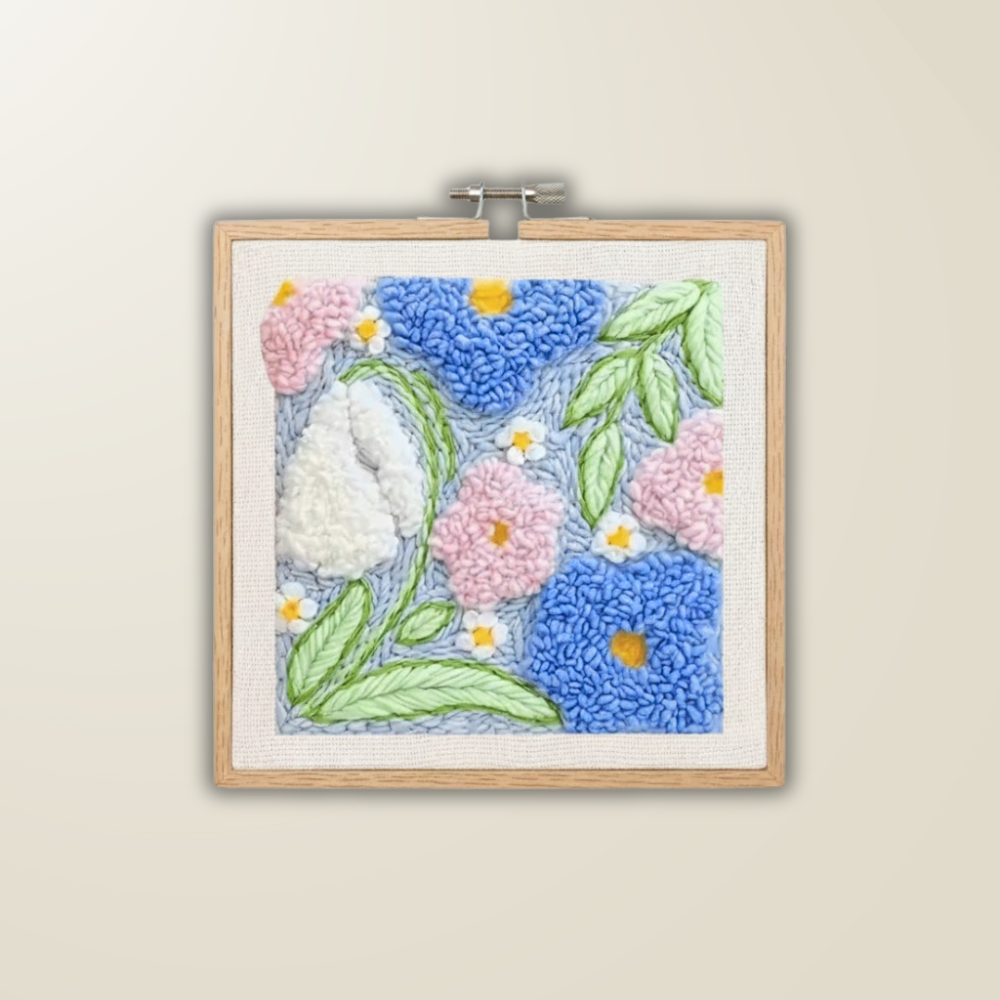 Punch Perfect – create your own textured Art | Punch Needle DIY-Kit