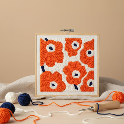 Punch Perfect – create your own textured Art | Punch Needle DIY-Kit